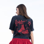 Lalalove Me Crop Tee