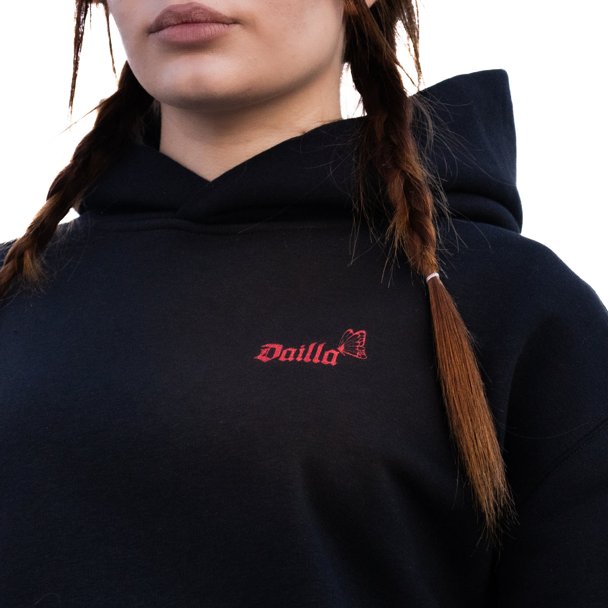Lalalove Me Cropped Hoodie